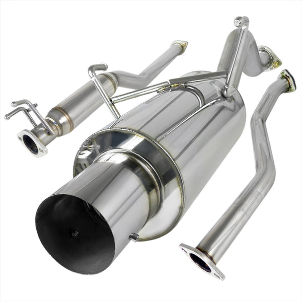 Catback Exhaust 2001-2005 Honda Civic EX HX Si Coupe T-304 Stainless Steel N1 Style Catback Exhaust System