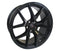 IKON Alloy Wheel Ikon Replica RWM31 18x8 5x112 Hub Bore 66.6 Stain Black 18" alloy wheel