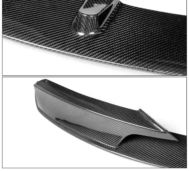 📈Front Lip 2012-2018 BMW 3 Series F30 M Sport bumper Real Carbon Fiber MP Style one piece