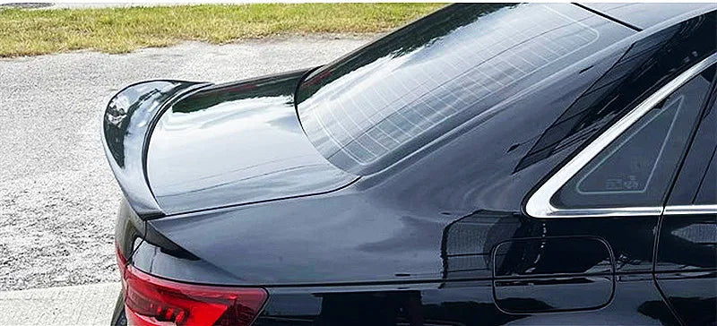 Spoiler 2017-2023 Audi A4 / S4 Trunk Spoiler High kick Style spoiler -Glossy Black