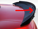 Wickerbill  for 2014-2015 Camaro ZL1 Style Spoiler Gurney Flap Wicker Bill W/ Hardware (Add on the spoiler)