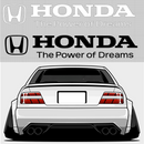 EPP® Custom Windshield/ Bumper Sticker - Honda The Power of Dream Decals Sticker