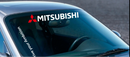 EPP® Custom Windshield /Bumper Sticker Decals - Mitsubishi Drive Your Ambition Car Decals Sticker