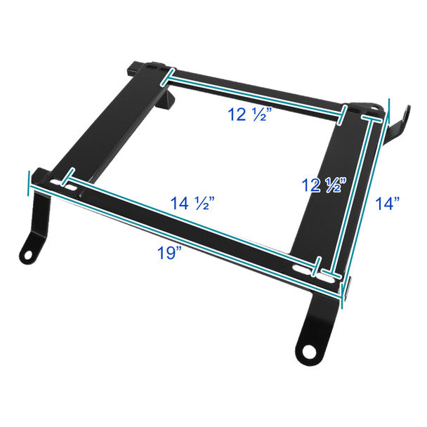 Seat Bracket 2003-2009 NISSAN 350Z TENSILE STEEL RACING SEAT MOUNTING BRACKETS - 2PCS - Auto Sports Accessories & Performance