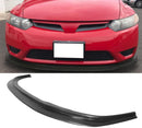 Front Lip 2006-2008 Honda Civic Coupe 2 Door DP Style Front Bumper Lip - Auto Sports Accessories & Performance