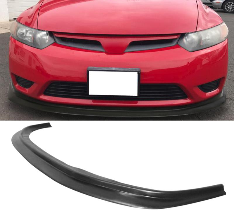 Front Lip 2006-2008 Honda Civic Coupe 2 Door DP Style Front Bumper Lip