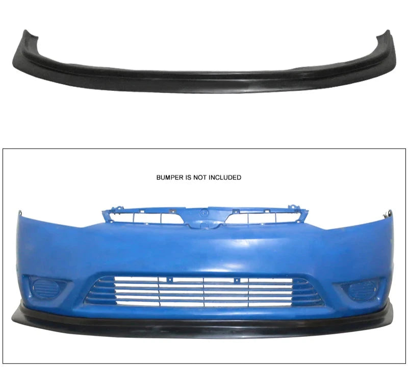 Front Lip 2006-2008 Honda Civic Coupe 2 Door DP Style Front Bumper Lip - Auto Sports Accessories & Performance