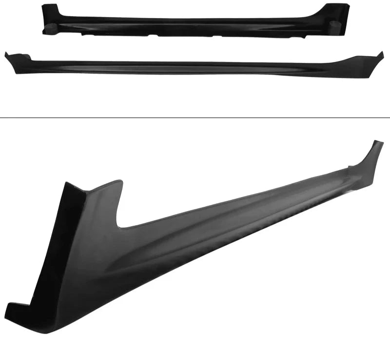 Side Skirt 2006-2011 Honda Civic Coupe Mugen Style Unpainted Side Skirts PP