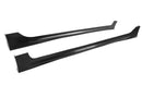 Side Skirt 2006-2011 Honda Civic Sedan Mugen Style Unpainted Side Skirts PP - Auto Sports Accessories & Performance