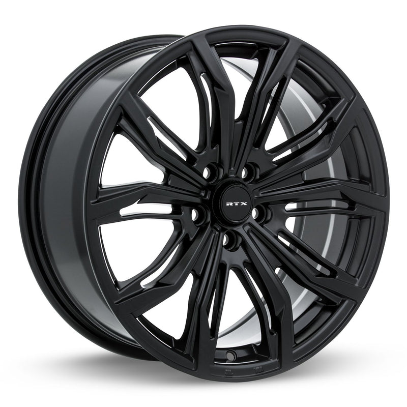 RTX Black Widow Alloy Wheel Rim Size 16 x 7 Inch Bolt Pattern 5x100 Offset 35 Center Bore 54.1  Toyota Corolla