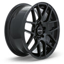 RTX Envy Alloy Wheel Rim Gloss Black Size 19x8.5 Inch Bolt Pattern 5x120 Offset 38 Center Bore 74.1 Center Caps included Lug Nuts NOT included (priced individually)