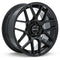 RTX Envy Alloy Wheel Rim Gloss Black Size 20x8.5 Inch Bolt Pattern 5x112 Offset 38 Center Bore 66.1 Center Caps included Lug Nuts NOT included (priced individually)