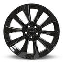 RTX®Alloy Wheels• NODA • GLOSS BLACK • 19X7.5 5X114.3 ET40 CB60.1 - Auto Sports Accessories & Performance