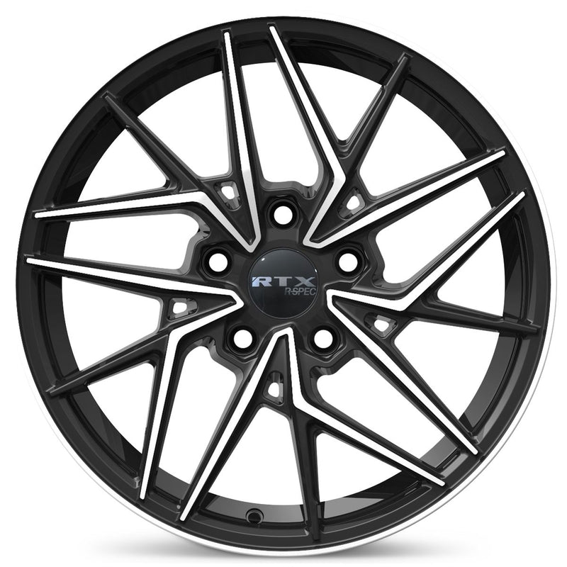 RTX®Alloy Wheels RTX® (R-SPEC)  • RS11 • GLOSS BLACK MACHINED • 19X8.5 5X114.3 ET42 CB73.1