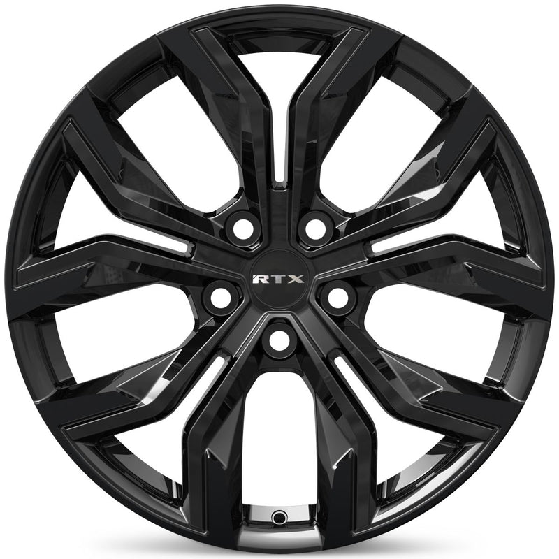 RTX®Alloy Wheels• VENOM • GLOSS BLACK • 19X8 5X114.3 ET35 CB60.1 - Auto Sports Accessories & Performance