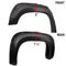 Fender Flare 2007-2013 GMC Sierra 1500 Matte Black Polypropylene Fender Flares 4PC - Auto Sports Accessories & Performance