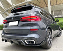 Spoiler fits for 2019-2022 BMW G05 X5 HM Style ABS Rear Roof Spoiler Lip Wing Glossy Black