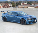 Universal spoiler Universal GT Spoiler 61" WIDTH Unpainted Matte Black bracket height 12.75"