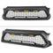 Front Grille 2012-2015 Toyota Tacoma Matte Black Mesh Replacement Grille w/ LED Lights