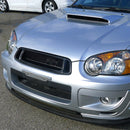 Front Grille 2004-2005 Subaru Impreza Black ABS Grille w/ Aluminum Mesh - Auto Sports Accessories & Performance