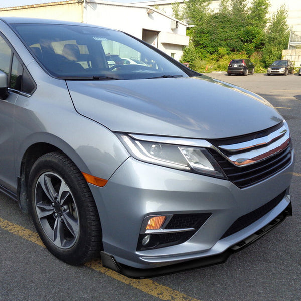 Front Bumper Lip 2018-2020 Honda Odyssey 3PC Front Bumper Lip Splitter Kit