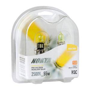 Nokya Hyper Yellow H3C Light Bulbs 2500K 55W (Stage 1) - Auto Sports Accessories & Performance