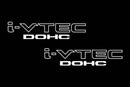 EPP® Custom Vinyl Sticker Die Cut I-VTEC DOHC 12" (2-Pack) Vinyl Decal Vtec Sticker fits Honda Civic Si Type R RSX