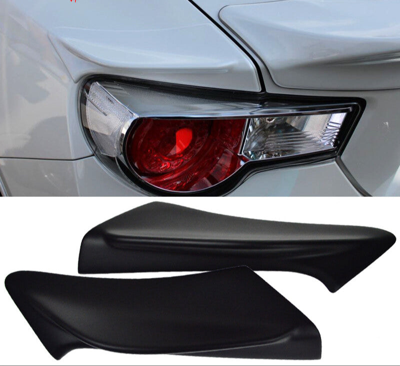 Spoiler Fits 2013-2020 Scion FRS & Subaru BRZ Trunk Spoiler Wing Tail Lid Deck Lip TRD Style + Trunk  Side Wing (2pcs)
