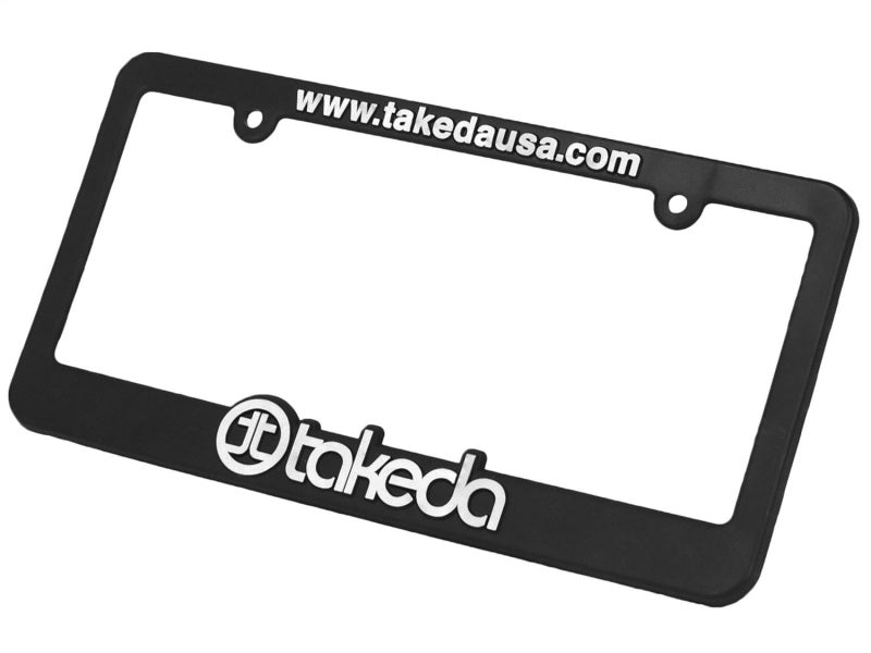 aFe Takeda Marketing Promotional PRM Takeda Licence Plate Frame - Auto Sports Accessories & Performance