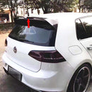 Rear Spoiler Compatible With 2013-2019 VW Golf TSI, TDI MK7 ABS Gloss Black Rear Roof Wing Lip Spoiler Sporty Protector Add On