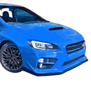 Front Lip 2015-2021 Subaru WRX/STI Carbon Fiber Print / Glossy Black 3 pieces/ set