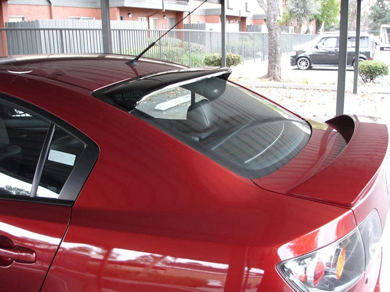 HIC Rear Roof Window Visor Roof Visor For 2004-2009 Mazda 3 Sedan