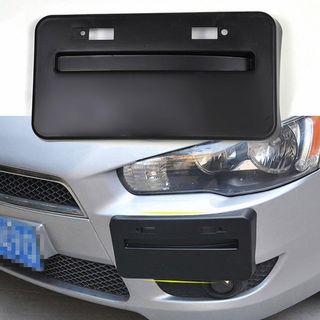 bR License Plate Mounting Kit License Plate re-locator for 2008-2017 Mitsubishi Lancer