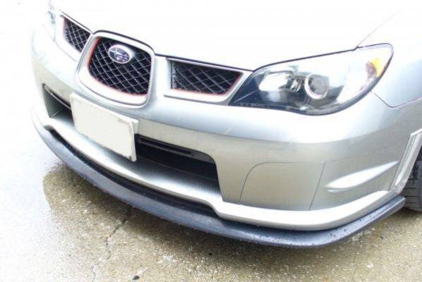 📈Front Lip 2006-2007 Subaru Impreza WRX STI S204 Unpainted Front Bumper Lip PP - Auto Sports Accessories & Performance