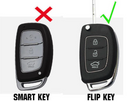 Hyundai Remote Key Case Holder 4 button Silicone Rubber Cover Key Protector for Hyundai Sonata Santa Fe