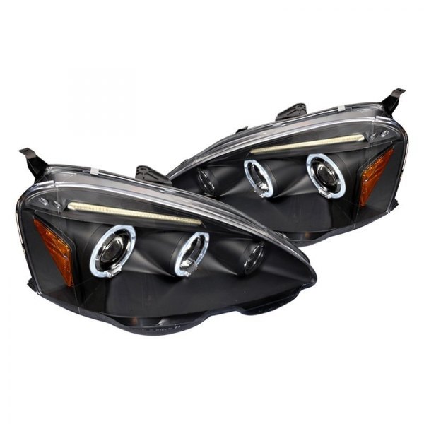 Headlight Lamp 2002-2004 Acura RSX Dual Halo Projector Headlights