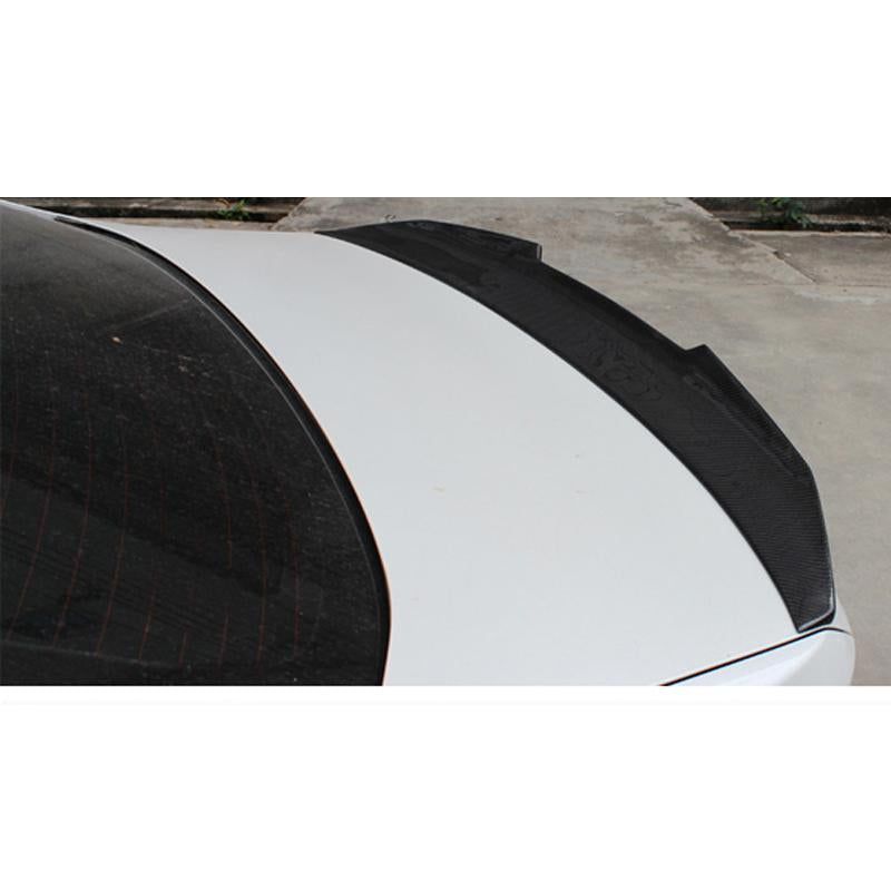 Spoiler 2012-2019 BMW 3 series F30 F80 BMW M3 Sedan Wing PSM Style spoiler Real Carbon Fibre / Glossy Black