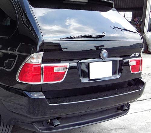 Taillight Trim 2000-2006 BMW X5 E53 chrome trim Chrome Tail Light Trim Bezel Cover For BMW X5 E53 pre-facelift