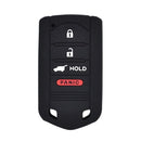 Acura Remote Key Case Holder 4 Button Silicone Rubber Cover Key Protector for Acura MDX RDX RLX ILX TLX