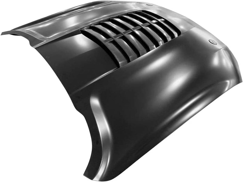 Hood 2018-2023 Ford Mustang 2Dr GT500 Style Unpainted Aluminum Front Hood ( Pick Up only)