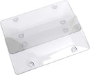 License Plate Cover / License Plate Shields - 2 pieces a set ( Convex Style)