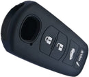 Mazda Remote Key Case Holder 4 Button Silicone Rubber Cover Key Protector for Mazda CX-5 CX-7 CX-9 MX-5 Miata
