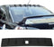 Shark Fin Roof Roof Spoiler Fits 2008-2016 Mitsubishi Lancer | Matte Black ABS Wind Visor Rear Spoiler Wing
