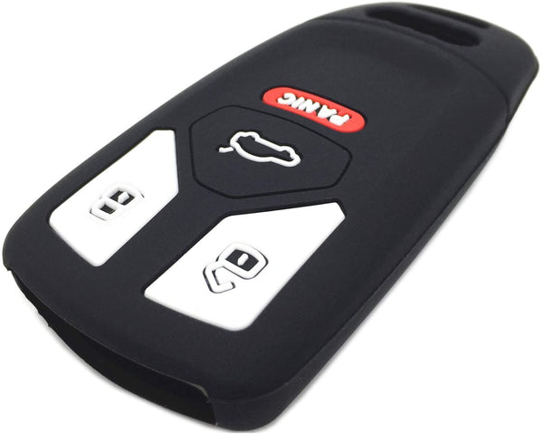 Audi Remote Key Case Holder Silicone Rubber Cover Key Protector for Audi