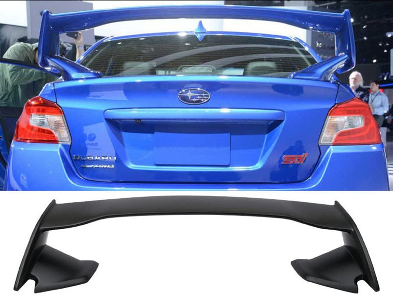 Spoiler Subaru STi Style Trunk spoiler Wing 2015-2021 Subaru Impreza STi WRX 4door Sedan Spoiler Unpainted / Painted Wing