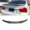Spoiler Fits 2006-2011 BMW 3 Series E90 Wing M4 Style Wing Spoiler