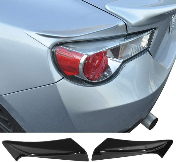 Rear Lip 2013-2020 Subaru BRZ 2013-2016 Scion FRS 2017-2020 Toyota 86 TR-D Style Trunk Side Spoiler 2pcs (Left and Right Side piece)
