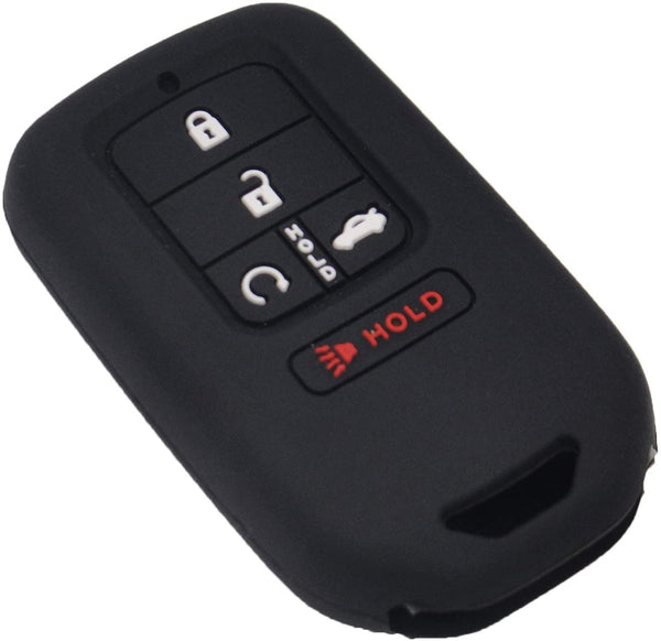 Honda Remote Key Case Holder 5 Button Silicone Rubber Cover Key Protector for Honda Accord Civic CRV Element Pilot