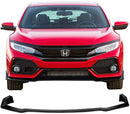 📈Front Bumper Lip Unpainted 2017-2021 Honda Civic Hatchback EX, EXL, LX and 2017-2021 Civic Si Coupe/Sedan Front Lip Type R Style