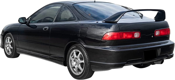 Rear Lip 1998-2001 Acura Integra Hatchback USDM Style Black Rear Bumper Lip PU